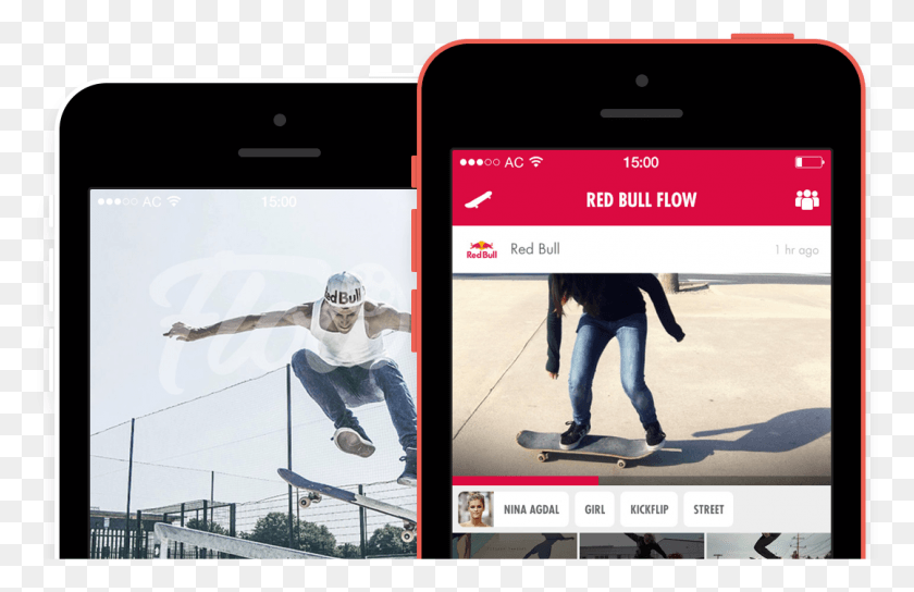 1078x669 An App For Skateboarders Amp Bmx Riders To Film Amp Showcase Iphone, Person, Human, Skateboard HD PNG Download
