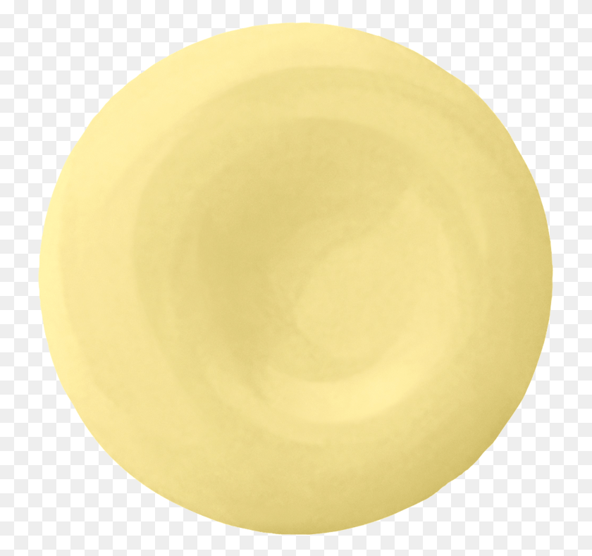 733x729 An Electric Yellow Paint Color Devine Paradiso Is Plate, Bowl, Egg, Food HD PNG Download
