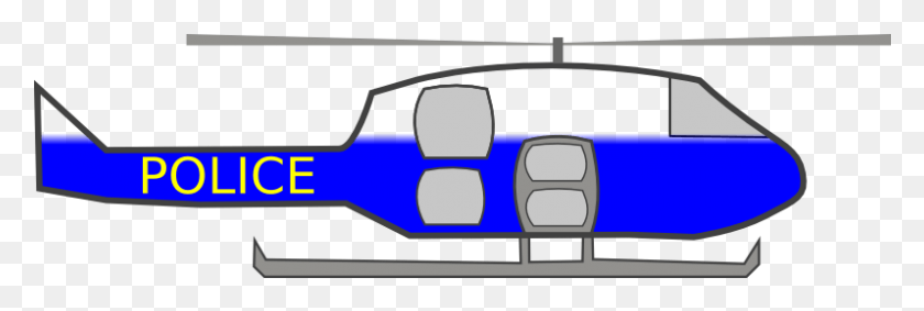 797x228 An Enemy Police Helicopter Police Helicopter Clipart, Monitor, Screen, Electronics HD PNG Download