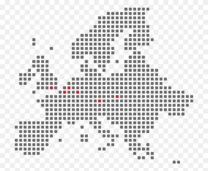 720x632 An Error Occurred Dotted Europe Map Free Vector, Text, Pac Man HD PNG Download