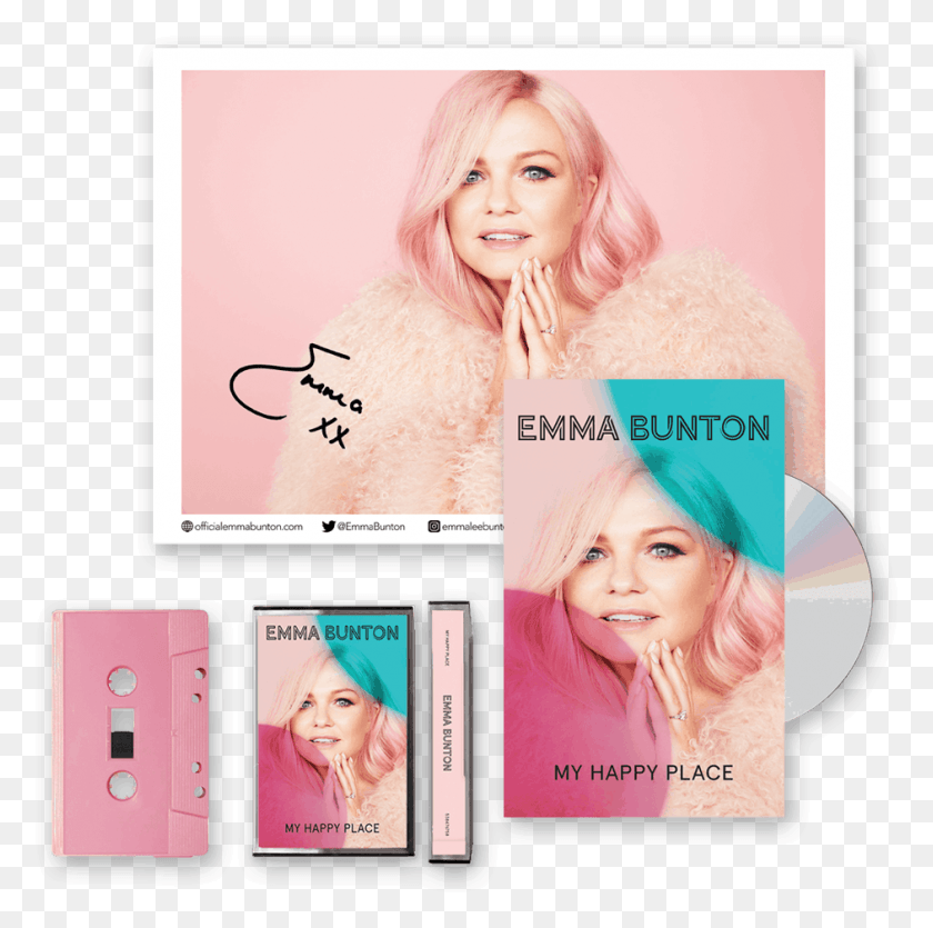 941x936 An Error Occurred Emma Bunton My Happy Place Cd, Person, Mobile Phone, Phone HD PNG Download