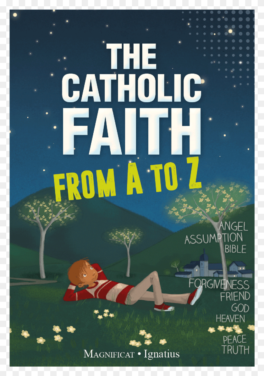 1371x1998 An Excellent And Artful Catechism That Discusses Major Catholic Faith From A To Z, Advertisement, Poster, Person HD PNG Download