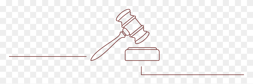 2957x840 An Illustration Of A Gavel For The Myth Of Originalism, Tool, Hammer, Mallet HD PNG Download