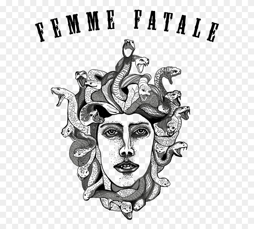 611x697 An Illustration Of Medusa With Many Snakes Coming From We Are The Fallen Bury, Graphics, Floral Design HD PNG Download