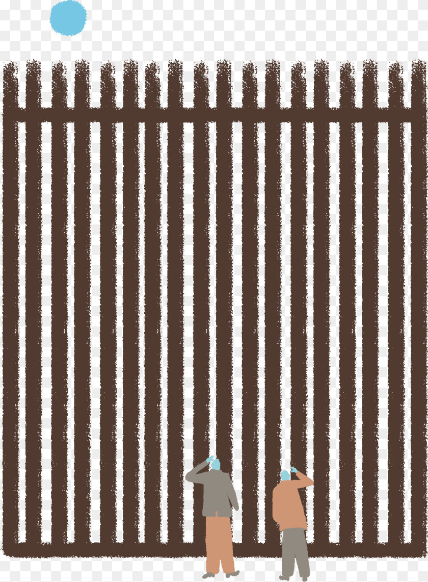 1125x1528 An Illustration Of The Two Commissioners In Front Of White And Green Stripes Shower Curtain, Fence, Adult, Female, Male Transparent PNG