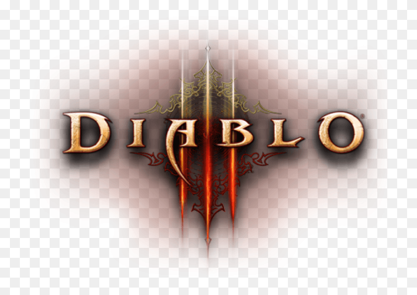 725x535 An Image From The Video Game Diablo Iii Diablo 3 Logo Transparent, Text, Cross, Symbol HD PNG Download