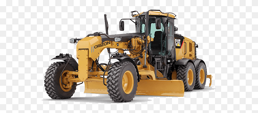 584x309 An Incredible Amount Of Raw Materials Is Saved Seeing 12m Cat Grader, Bulldozer, Tractor, Vehicle HD PNG Download
