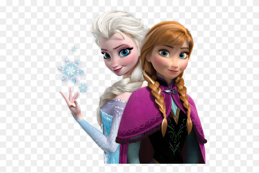 507x502 Ana E Elsa Frozen Elsa And Anna, Doll, Toy, Person HD PNG Download