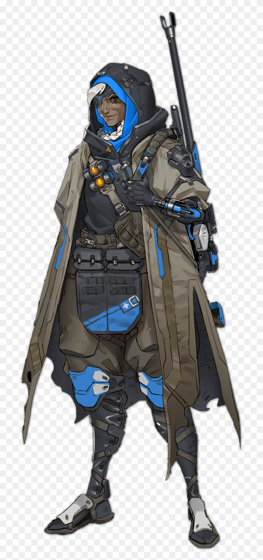 715x1726 Ana Overwatch, Helmet, Clothing, Apparel HD PNG Download