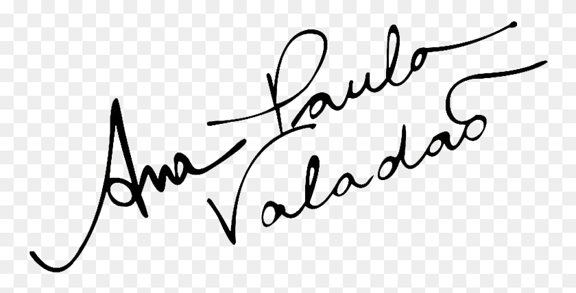 758x368 Ana Paula Valado Signature Ana Paula Valado As Fontes, Text, Handwriting, Bow HD PNG Download