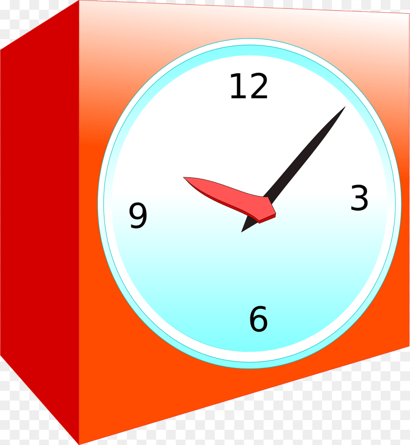Analog Alarm Clock Clipart, Analog Clock PNG