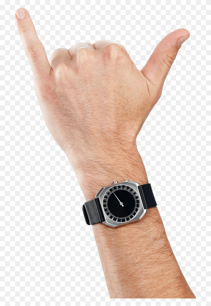 723x1158 Analog Hand Clock, Wristwatch, Person, Human HD PNG Download