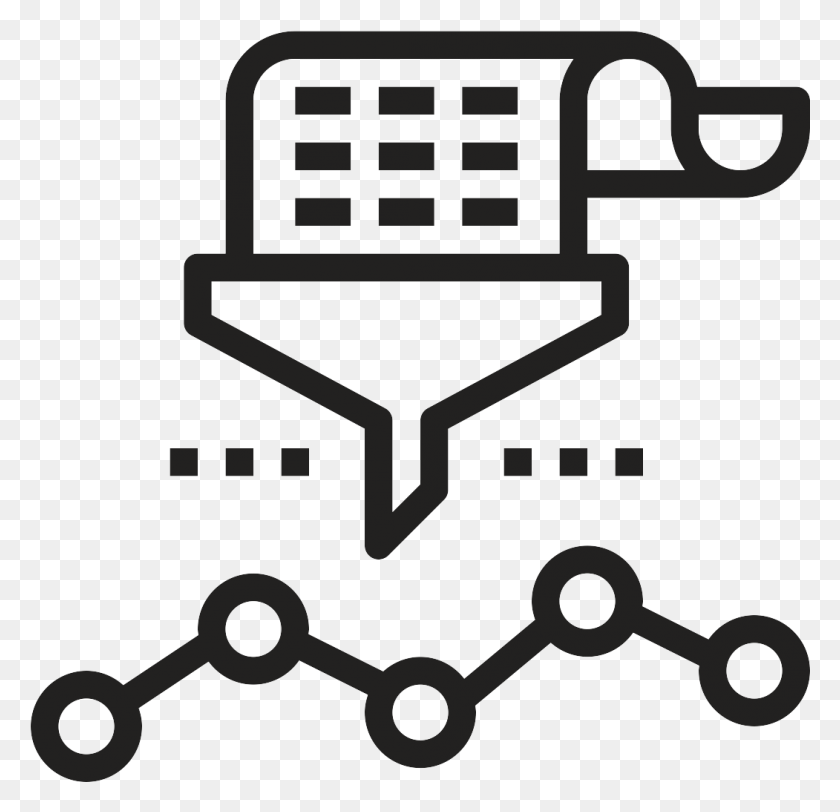 1051x1014 Analyzing The Data Data Analysis White Icon, Shower Faucet, Stencil, Buckle HD PNG Download