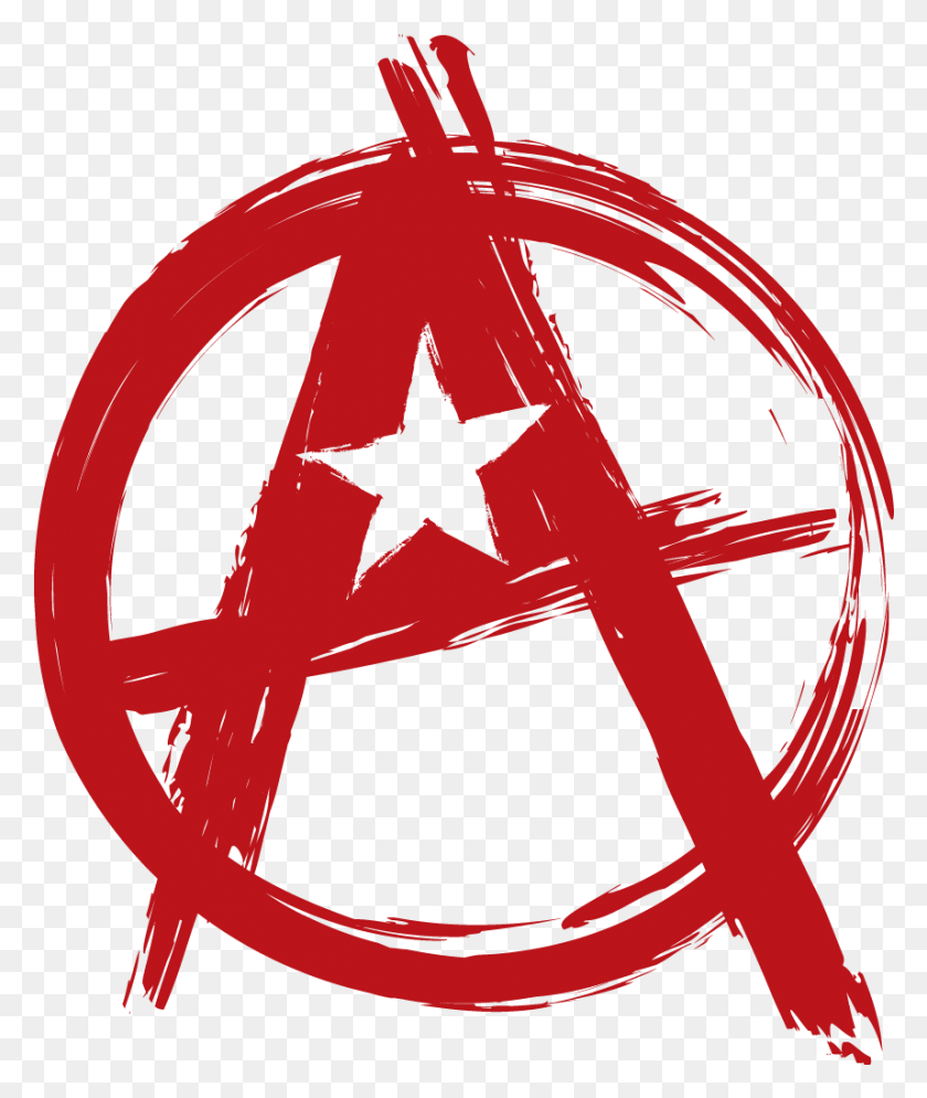 857x1027 Anarchy Portable Network Graphics, Symbol, Star Symbol HD PNG Download