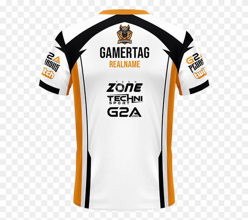 579x687 Ancestros Gaming Short Sleeve Jersey, Clothing, Apparel, Shirt HD PNG Download