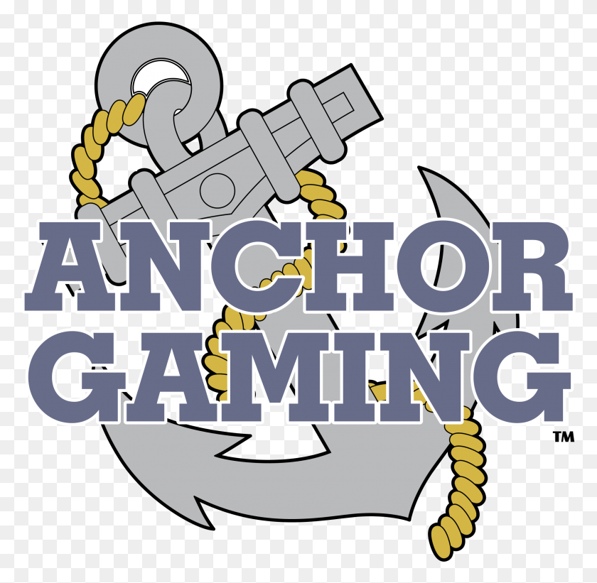 2168x2117 Anchor Gaming Logo Transparent Anchor Gaming Logo, Word, Text, Leisure Activities HD PNG Download