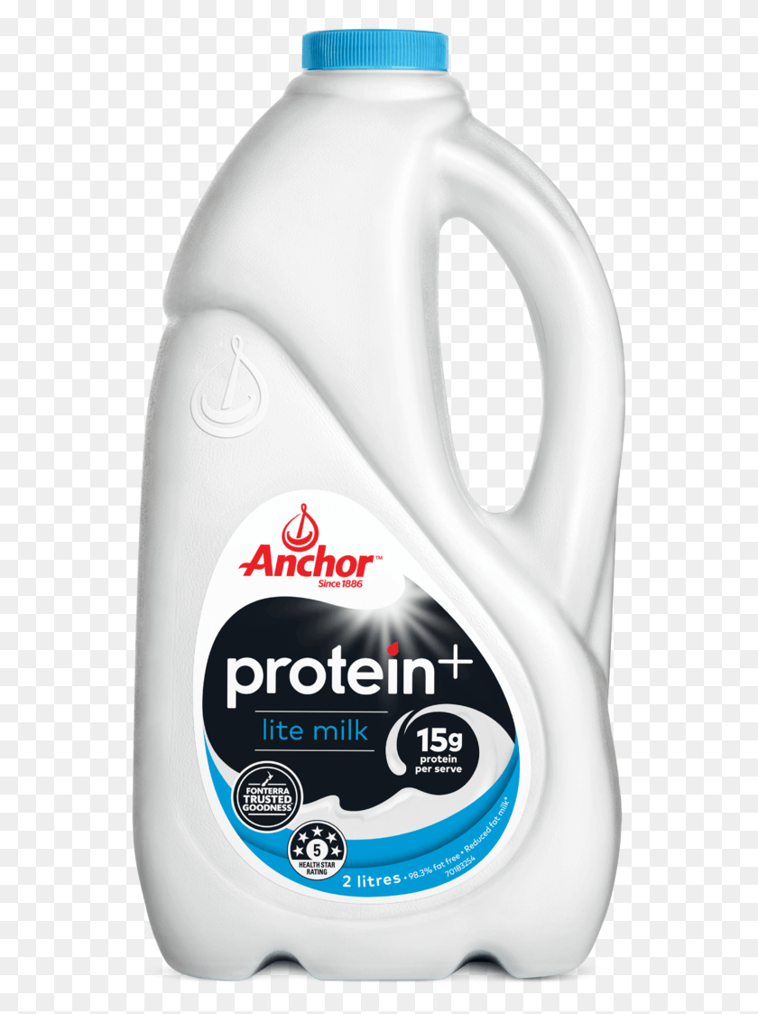 549x1063 Anchor Protein Milk 2l Bottle Anchor Protein Milk, Beverage, Drink, Cosmetics HD PNG Download