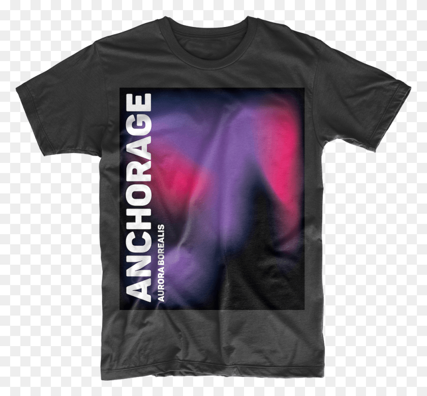981x904 Descargar Png Anchorage Aurora Borealis Northern Lights Camiseta Png