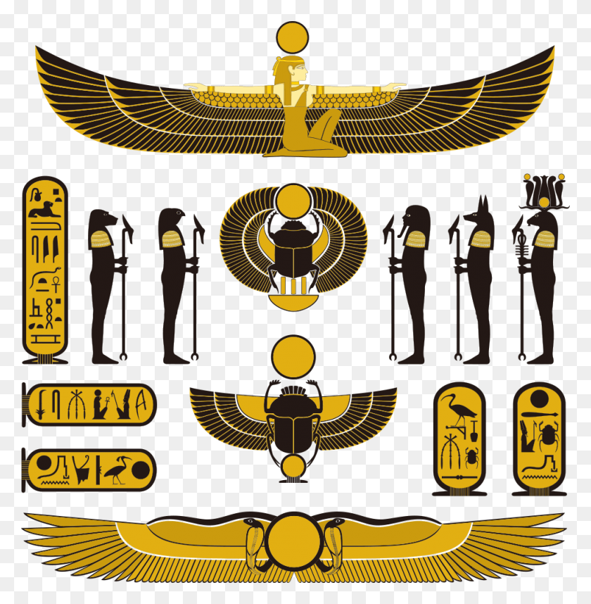 977x1000 Ancient Egypt Pharaoh Mummy Symbol Military Rank Ancient Egyptian Eagle Symbol, Ceiling Fan, Appliance, Metropolis HD PNG Download
