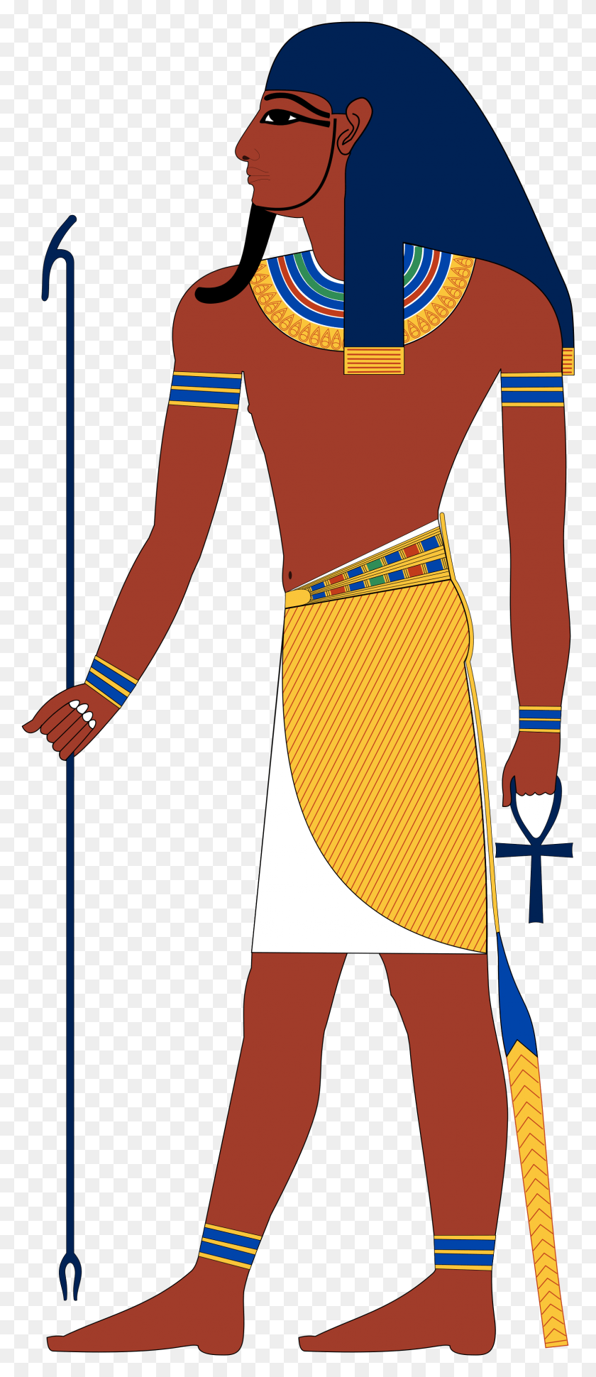 1574x3794 Древний Египетский Бог Геб, Сюжет, Рукав, Одежда Hd Png Скачать