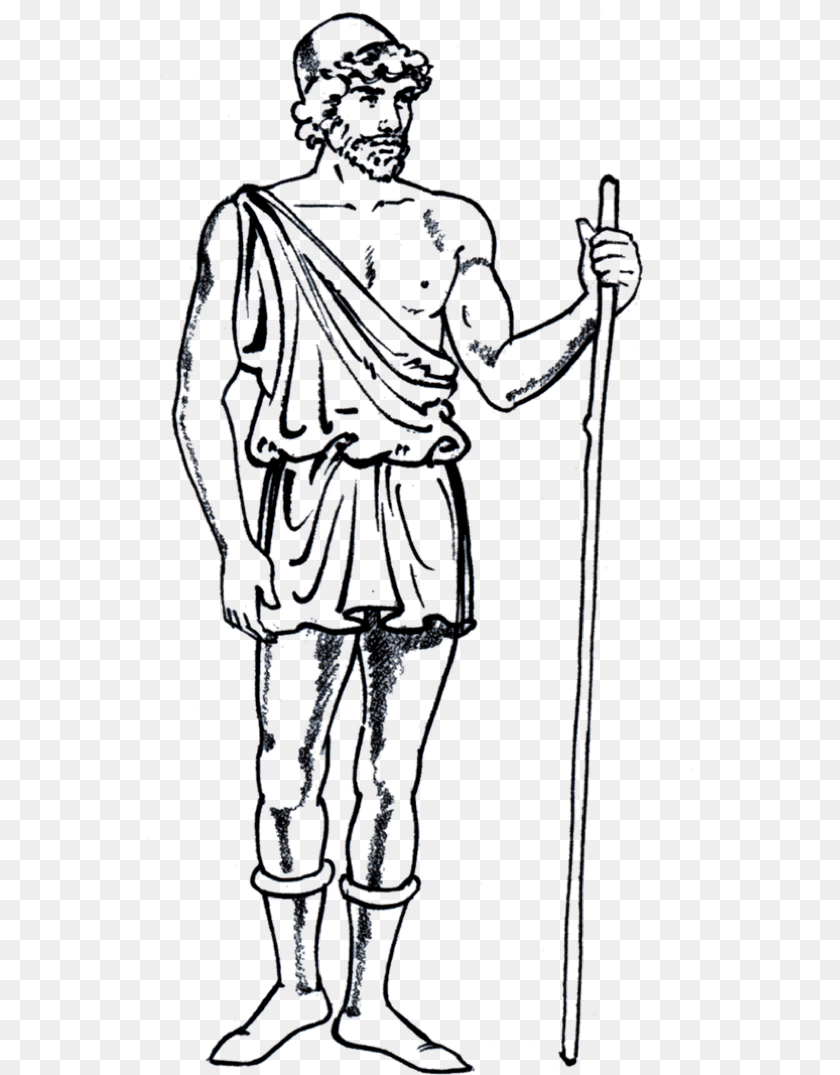 Ancient Greece Ancient Greek Man Drawing, Adult, Male, Person, Art PNG