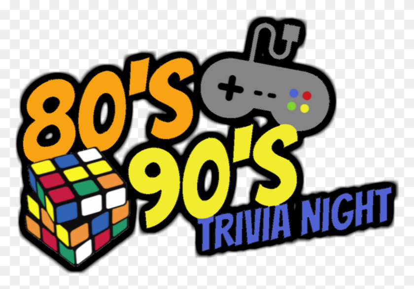 1058x716 And 90s Trivia Night Rubik39s Cube, Number, Symbol, Text HD PNG Download