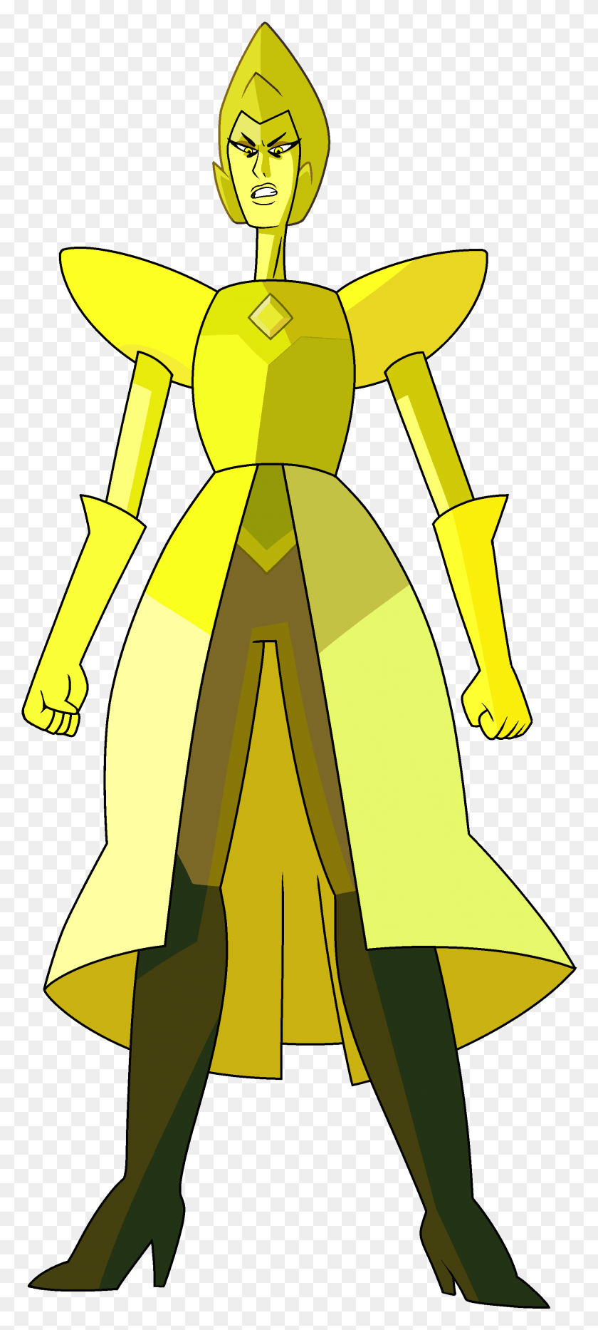 1757x4069 And Here39s Yellow Dialga Yellow Diamond Steven Universe Diamonds, Clothing, Apparel, Coat HD PNG Download