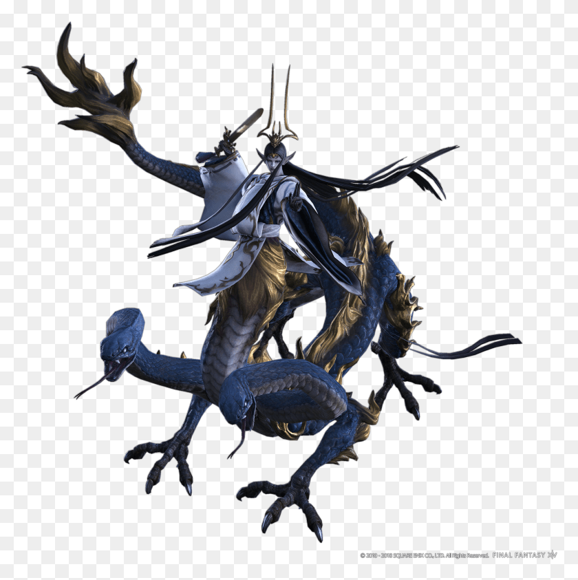 1845x1854 And His Minions In The Conclusion Of The Four Lords Final Fantasy Xiv Seiryu, Spider, Invertebrate, Animal HD PNG Download