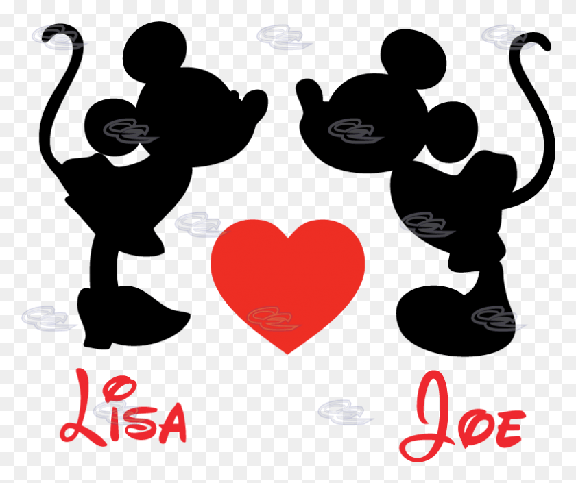 785x650 And Minnie Mouse Group Minnie And Mickey Black And White, Pillow, Cushion, Heart HD PNG Download