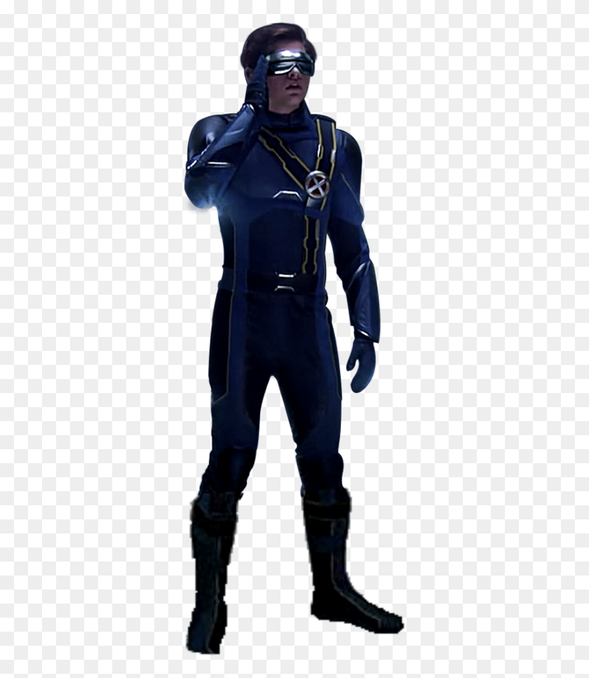 317x906 And Nobody Says That About Captains America Or Marvel X Men Cyclops Suit, Clothing, Apparel, Sleeve HD PNG Download