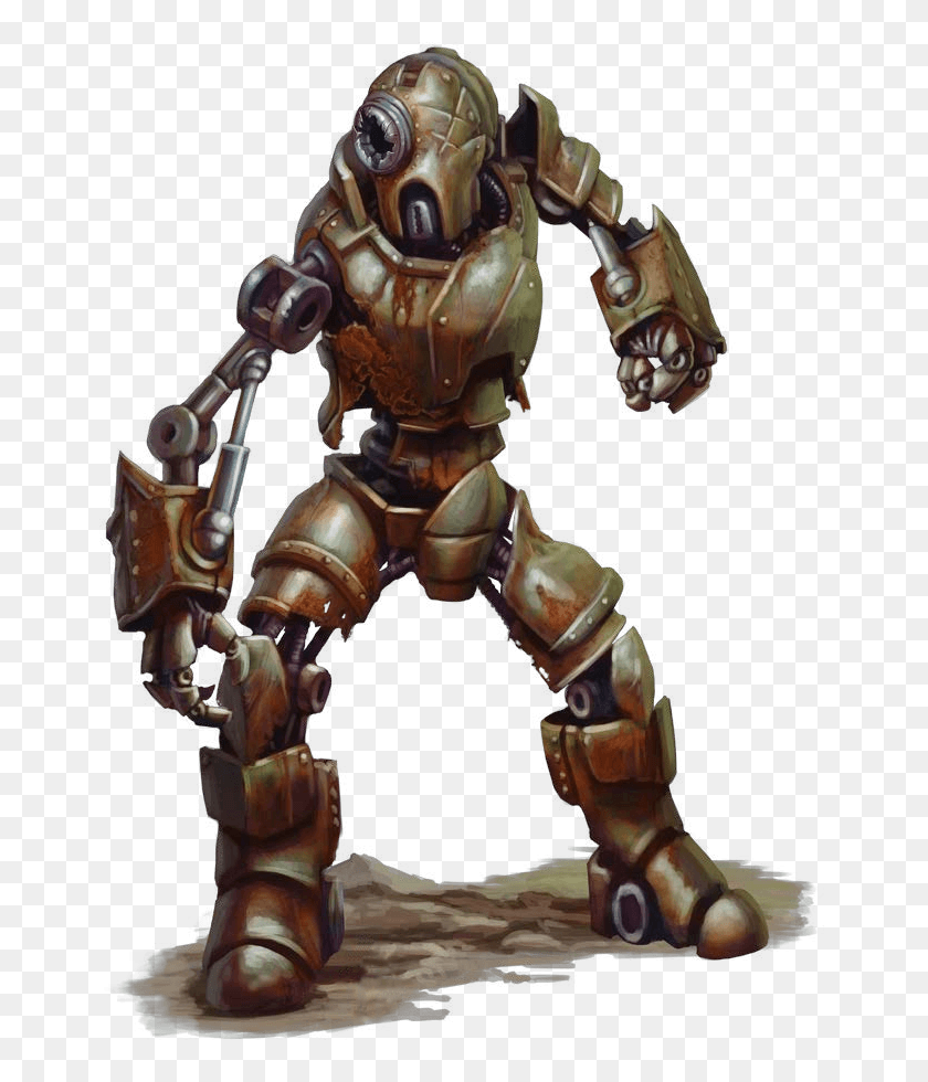 659x920 And Now For My Favorite Monster From The Tech Section Dungeons And Dragons Robot, Toy, Quake, Armor HD PNG Download