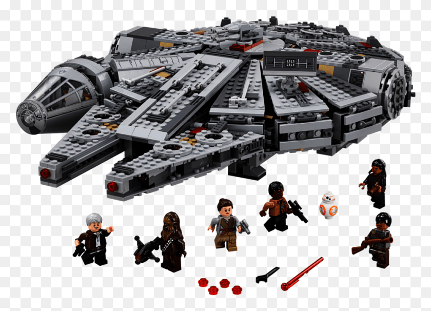 927x650 And Of Course No Lego Millennium Falcon Model Would Lego Millennium Falcon, Person, Human, Toy HD PNG Download