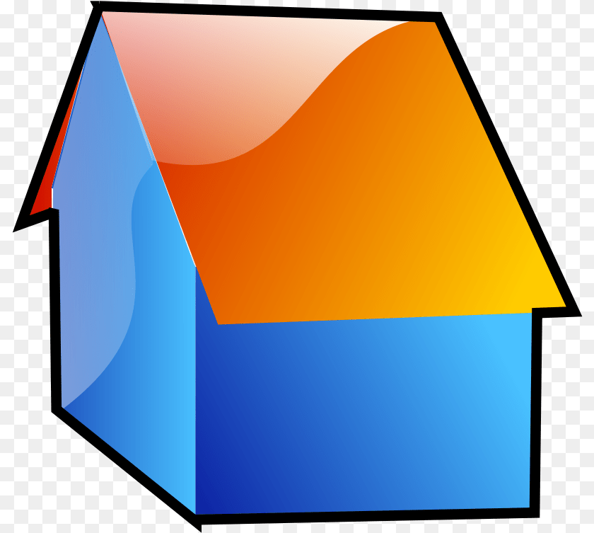 And Orange House Icon, Outdoors, Nature PNG