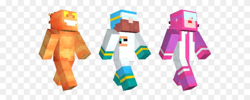 581x277 And Since We Are Bringing These Skins To Nintendo Platforms Splosion Man Minecraft, Robot, Toy HD PNG Download