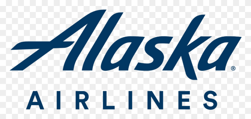 829x359 Y Stein Kruse Alaska Airlines Logo 2018, Word, Texto, Alfabeto Hd Png