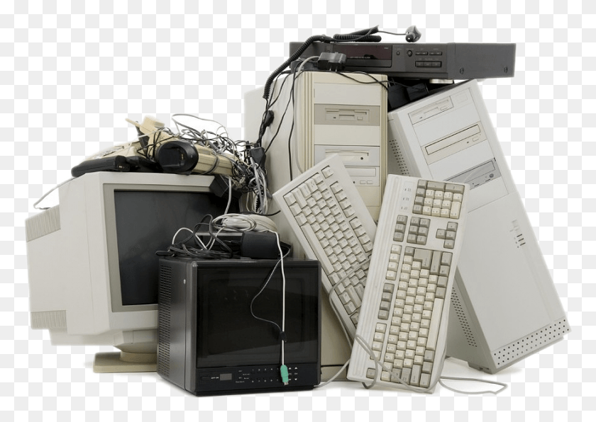 877x603 And The Old Tv Set That39s Sitting In The Attic Waste Recycling, Computer Keyboard, Computer Hardware, Keyboard HD PNG Download