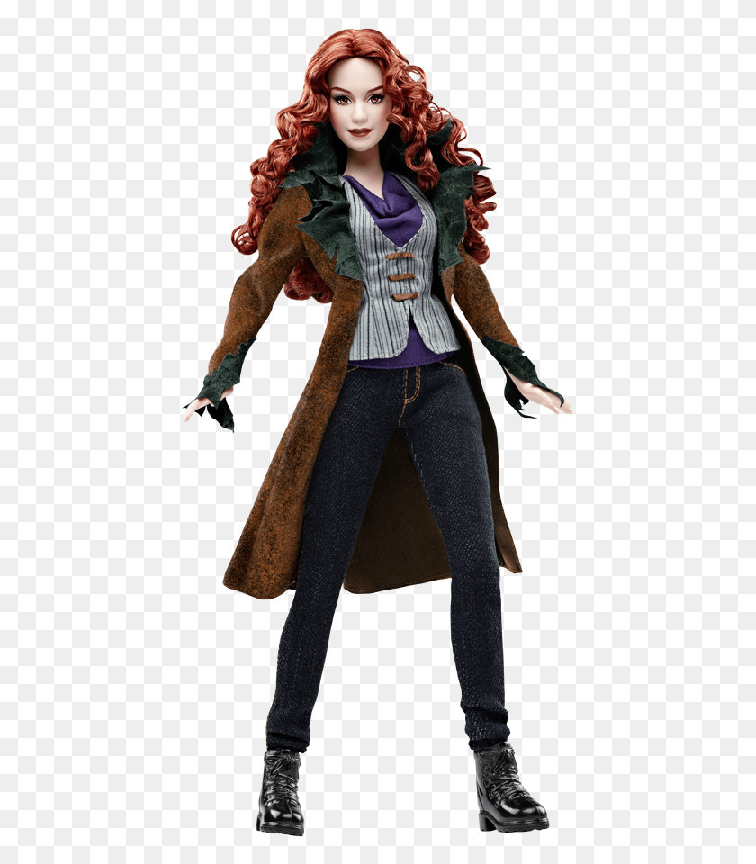437x900 And Twilight Barbie Dolls, Clothing, Apparel, Person HD PNG Download