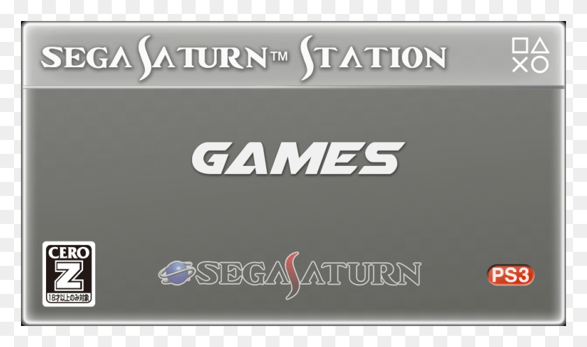 1000x560 And Unique In The World Sega Saturn Emulator For The Computer Entertainment Rating Organization, Text, Word, Credit Card HD PNG Download
