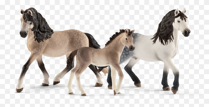 1292x618 Андалузцы Schleich Pferde Andalusier Stute, Лошадь, Млекопитающее, Животное Hd Png Скачать