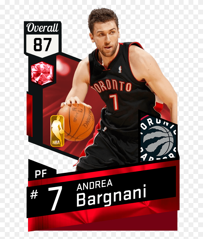 646x929 Andrea Bargnani Scottie Pippen Nba, Person, Human, People HD PNG Download