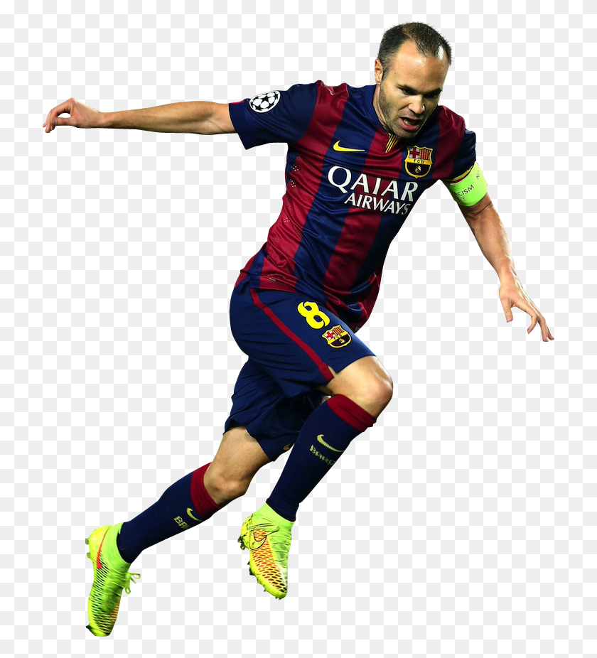 720x866 Andres Iniesta Player, Sphere, Person, Human HD PNG Download