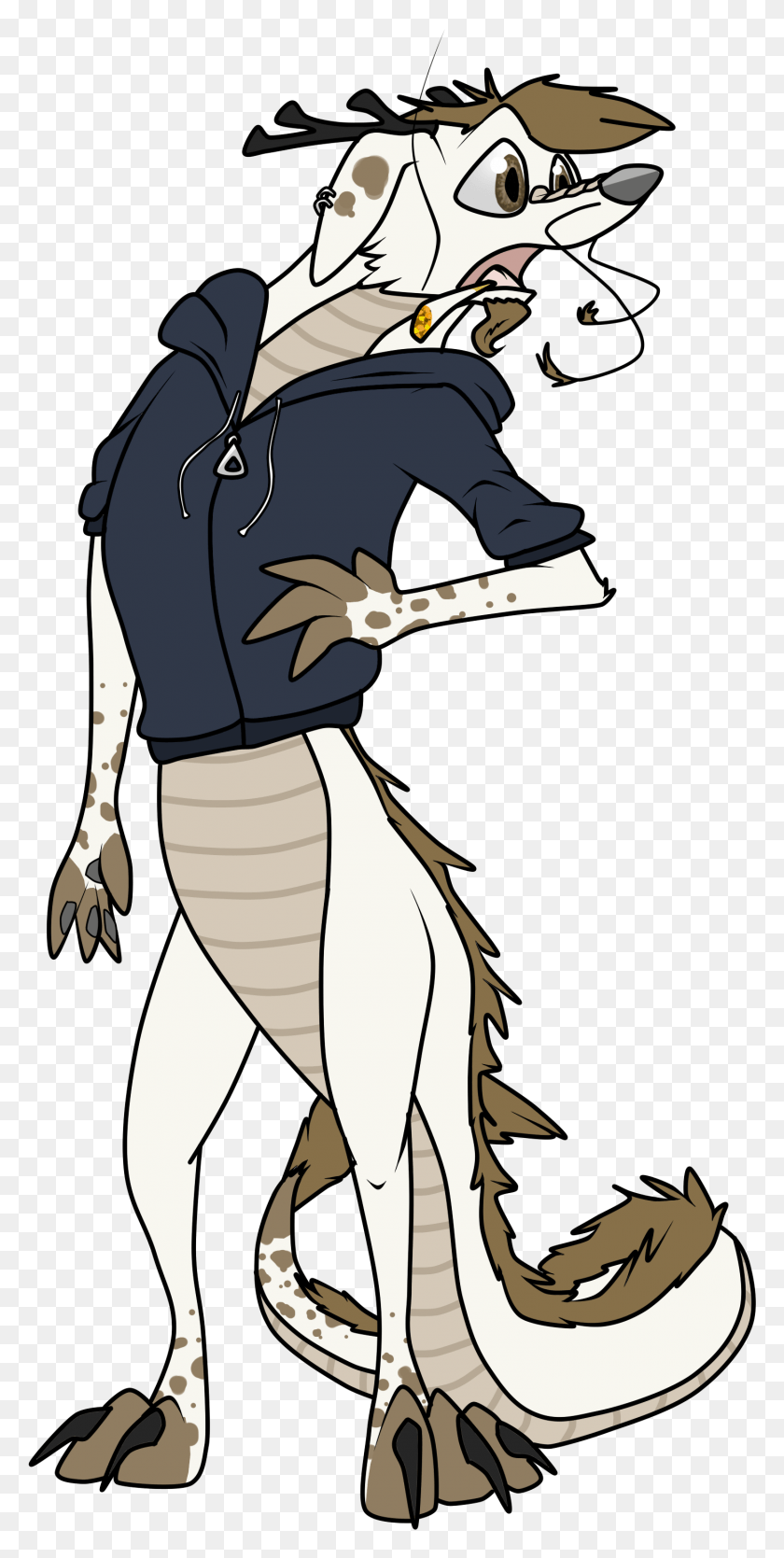 1469x3031 Andrew The Border Collie Noodle Dragon Thing Illustration, Person, Human, Animal HD PNG Download