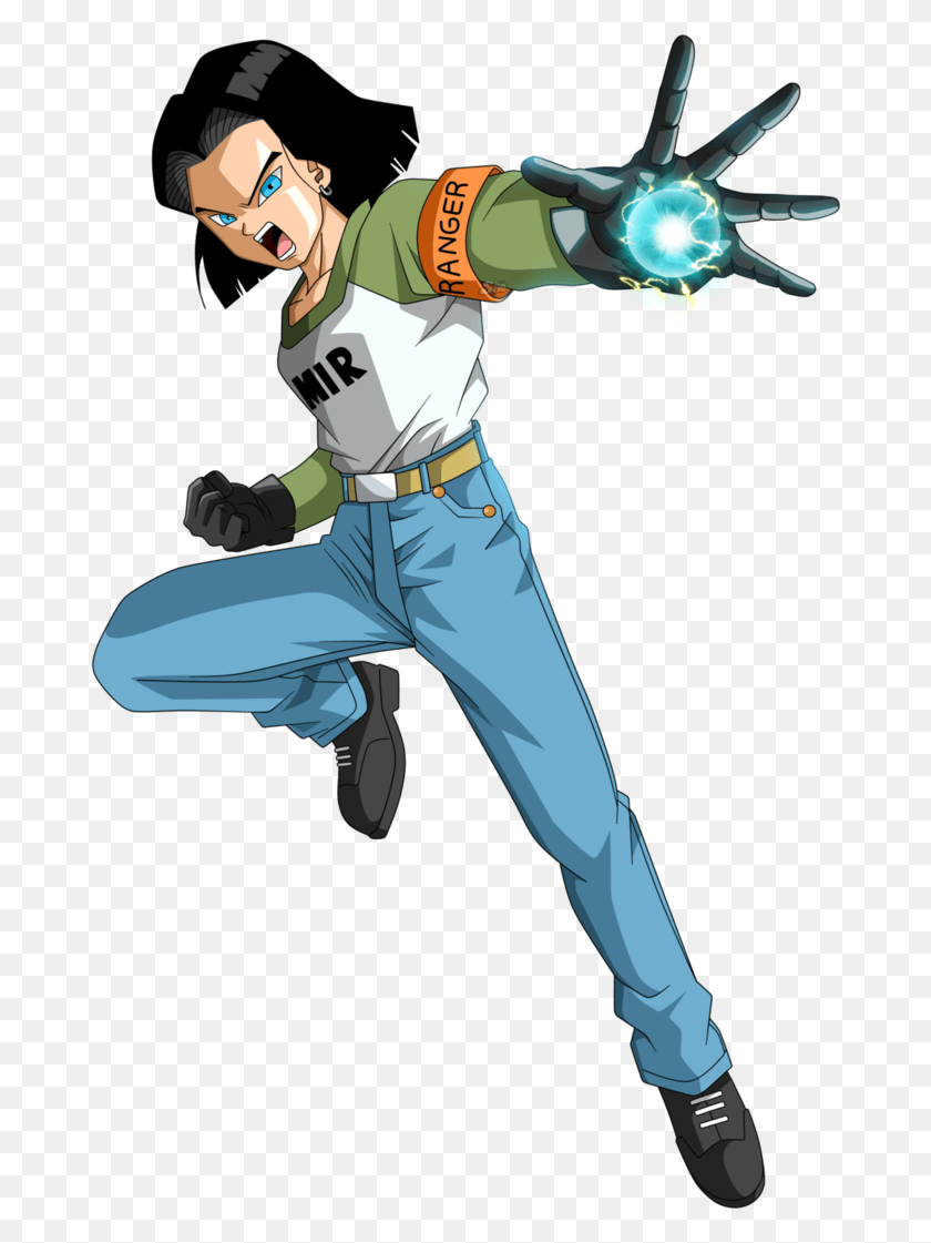 678x1061 Android 17 Android, Person, Human, Costume HD PNG Download