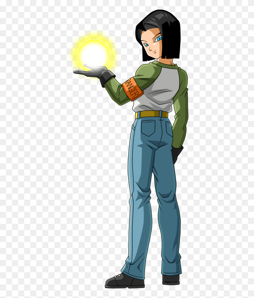 409x925 Android 17 Androide 17 Dbs, Clothing, Apparel, Costume HD PNG Download