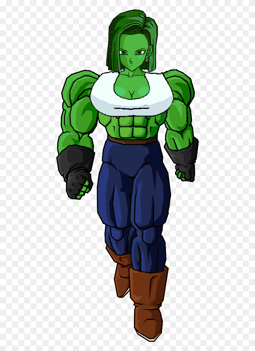 471x1097 Android Android 18 She Hulk, Costume, Person, Human HD PNG Download
