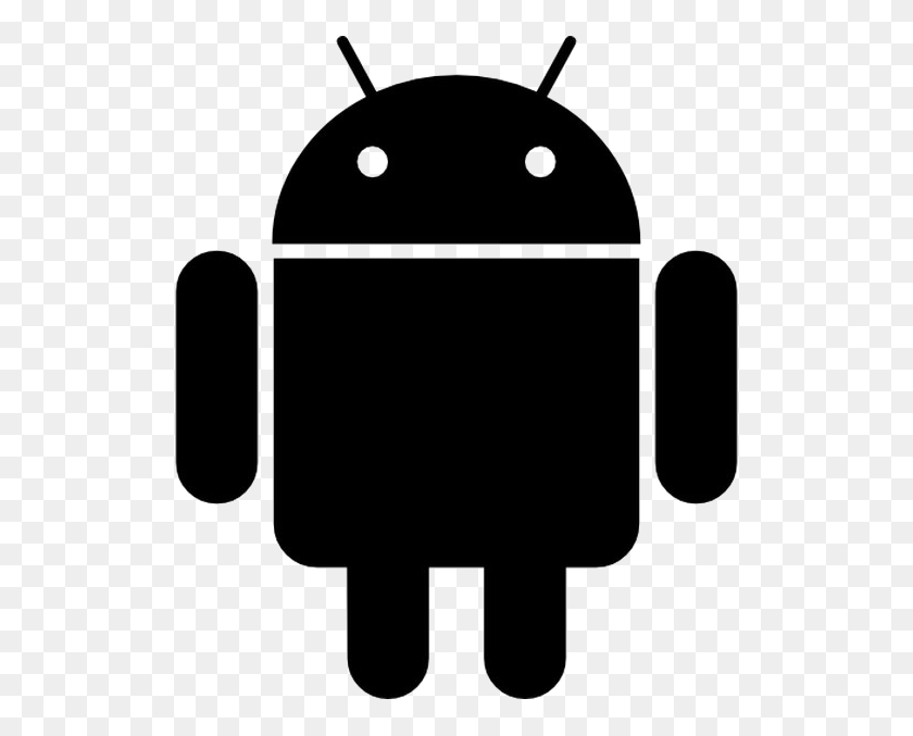 529x617 Android Android Logo Black, Броня, Смеситель Для Душа, Трафарет Hd Png Скачать