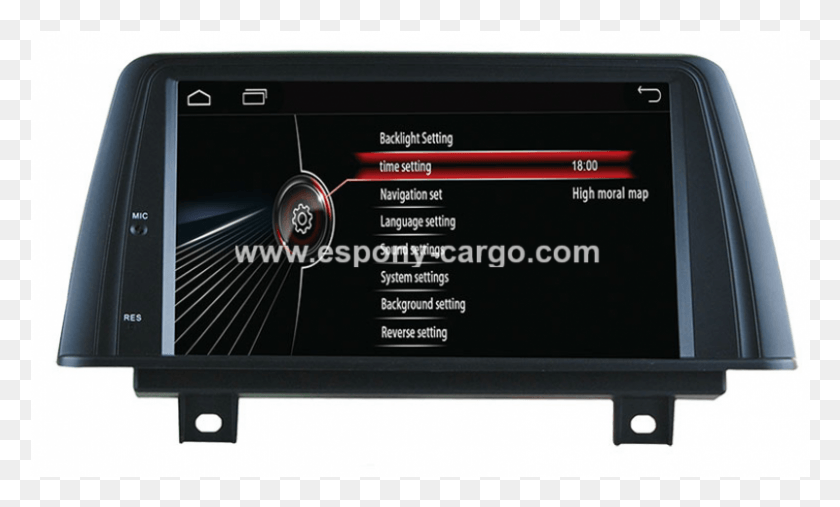 801x460 Descargar Png Videos De Coche De Android Para Bmw 12 F22 Carplay Dvd De Coche Bmw F30 Android, Estéreo, Electrónica, Monitor Hd Png