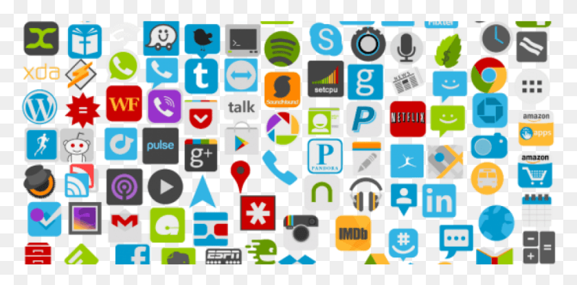 927x422 Android Icons Free Android App Icons List, Text, Number, Symbol HD PNG Download