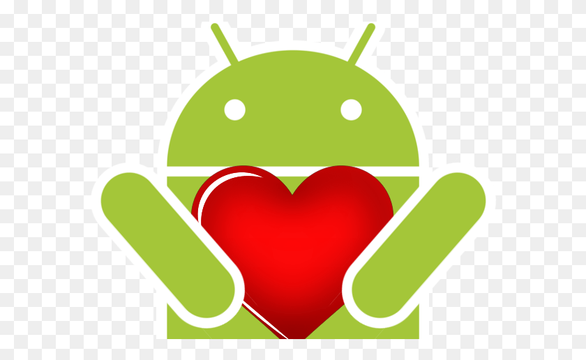 616x456 Android Love, Label, Text, Heart HD PNG Download