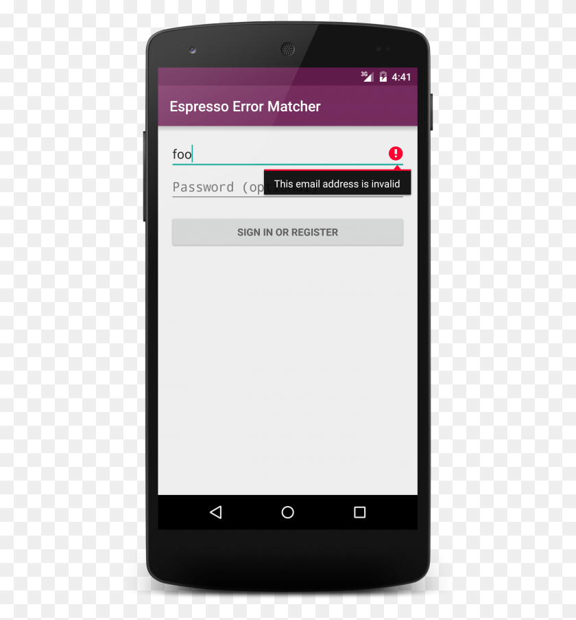 480x843 Android Textview With Error Message Android Application Package, Mobile Phone, Phone, Electronics HD PNG Download